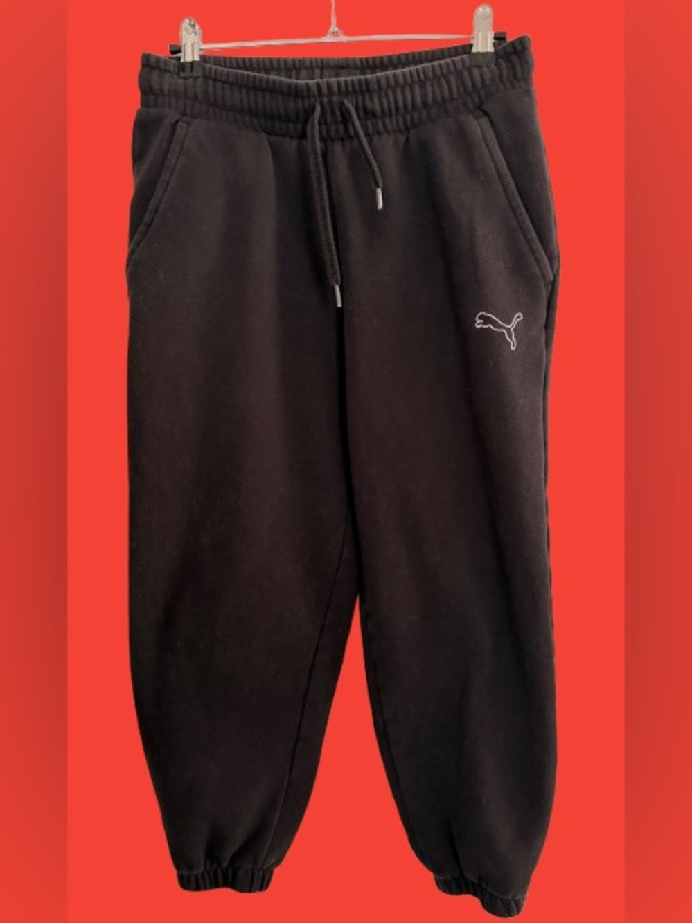 Puma Women's Black Jogger Sweatpants | Size Small
